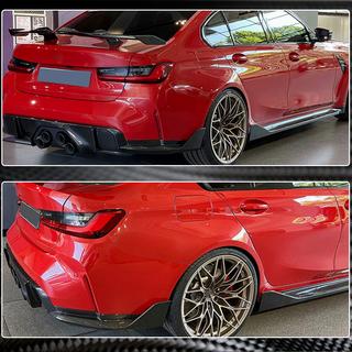 Extensie bara spate Flap V2 (pentru G80, Carbon) BMW 3 Series G20/G21 2018- foto 3