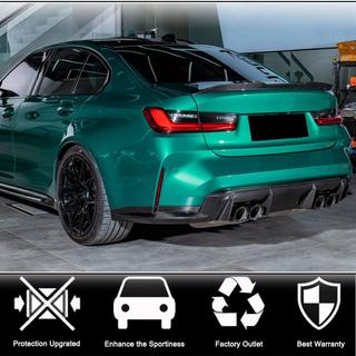 Extensie bara spate Flap V3 (pentru G80, Carbon) BMW 3 Series G20/G21 2018- foto 2