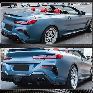 Difuzor bara spate V2 pentru M-Sport, Carbon BMW 8 Series G14/G15/G16 2018- foto 4