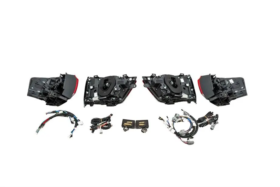 Toyota Land Cruiser 300 2021- Stopuri spate V1 (2 buc.) Foto 5
