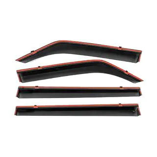 Deflectoare geamuri cu ornament cromat Niken Luxury (4 buc) foto 3