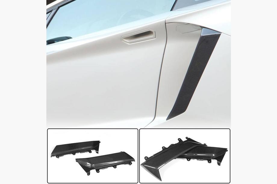 Lamborghini Aventador 2011-2022 Extensii praguri laterale (Carbon) Foto 2