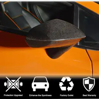 Capace Oglinzi Carbon Lamborghini Gallardo 2003-2013 foto 3