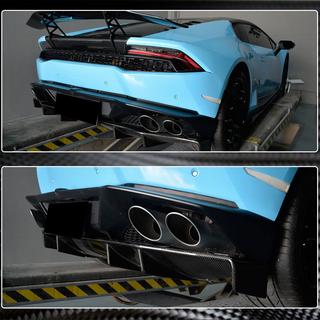 Difuzor Bara Spate V1 (Carbon) Lamborghini Huracan 2014- foto 4
