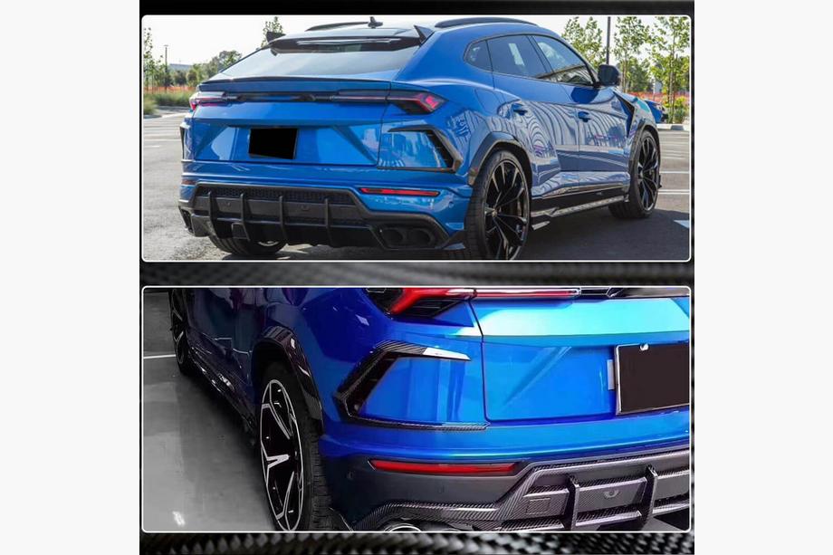 Lamborghini Urus 2018- Capace bara spate (Dry Carbon) Foto 6