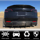 Tesla Model 3 2017- Difuzor Spate V1 (2017-2023, Carbon) foto 4