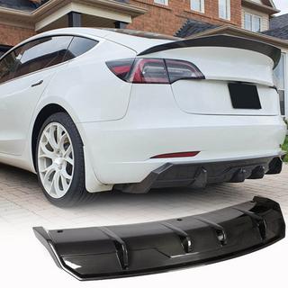 Difuzor Spate V1 (2017-2023, Carbon) Tesla Model 3 2017- foto 1