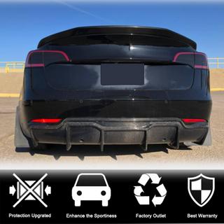 Difuzor Spate V1 (2017-2023, Carbon) Tesla Model 3 2017- foto 4