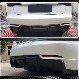 Difuzor Spate V2 (2017-2023, Carbon) Tesla Model 3 2017- foto 4