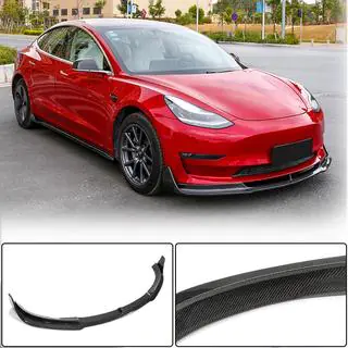 Lip bara fata Lip V1 (2017-2023, Carbon) Tesla Model 3 2017- foto 1