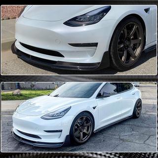 Lip bara fata Lip V1 (2017-2023, Carbon) Tesla Model 3 2017- foto 4