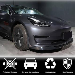 Prelungire Bara Fata Lip V2 (2017-2023, Carbon) Tesla Model 3 2017- foto 3
