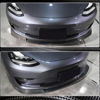 Prelungire Bara Fata Lip V2 (2017-2023, Carbon) Tesla Model 3 2017- foto 4
