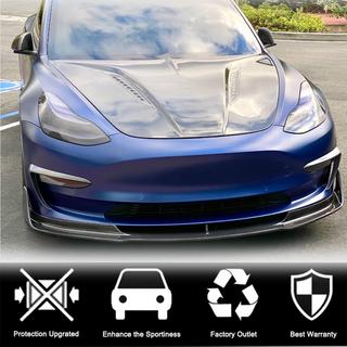 Prelungire Bara Fata Lip V3 (2017-2023, Carbon) Tesla Model 3 2017- foto 2