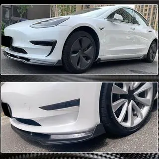 Lip Bara Fata V5 (2017-2023, Carbon) Tesla Model 3 2017- foto 3