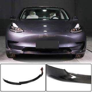 Prelungire Bara Fata Lip V6 (2017-2023, Carbon) Tesla Model 3 2017- foto 2