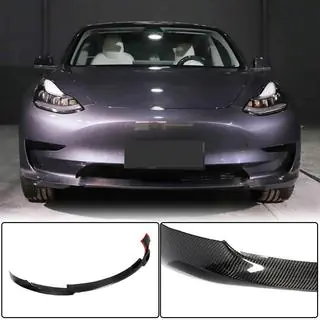Prelungire bara fata Lip V7 (2017-2023, Carbon) Tesla Model 3 2017- foto 1