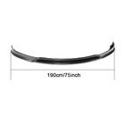 Tesla Model S 2012– Extensie bara fata Lip V2 (2012-2016, Carbon) foto 6