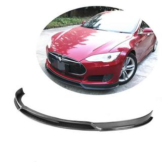 Extensie bara fata Lip V2 (2012-2016, Carbon) Tesla Model S 2012– foto 1
