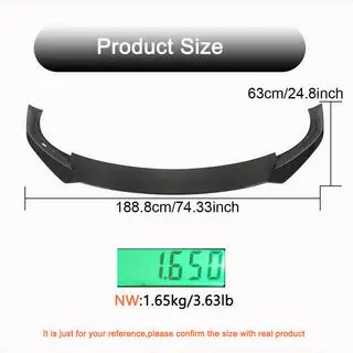 Prelungire bara fata Lip V1 (2021+, Carbon) Tesla Model S 2012– foto 4