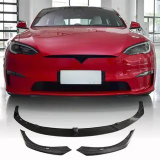 Prelungire Bara Fata Lip V2 (2021+, Carbon) Tesla Model S 2012– foto 1