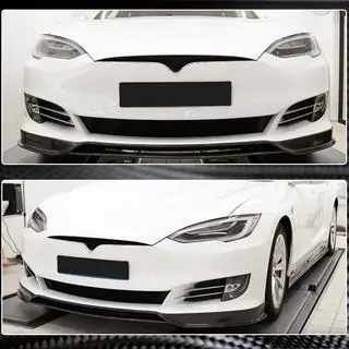 Extensie Bara Fata Lip (2016-2021, Carbon) Tesla Model S 2012– foto 3