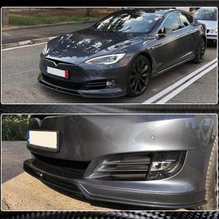 Extensie Bara Fata Lip (2016-2021, Carbon) Tesla Model S 2012– foto 4