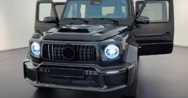 Mercedes G class W465 2025- Rama grila radiator Carbon V1 foto 1