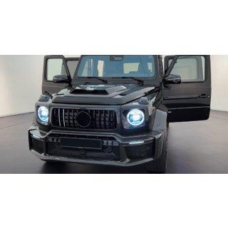 Rama grila radiator Carbon V1 foto 1