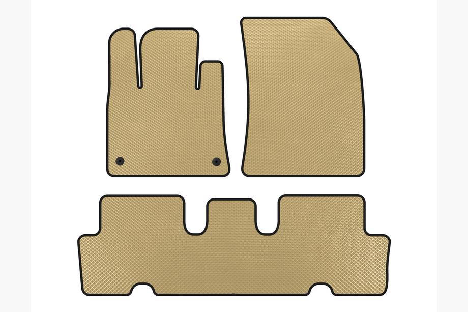 Citroen C-4 Picasso 2013–2022 Covorase EVA V1 (2 Randuri, Bej) Image