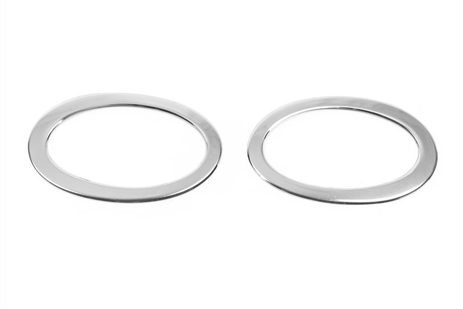 Nissan Qashqai 2010-2014 Ornamente proiectoare ceață doar exterioare (2 buc, inox) Foto 8