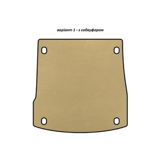 Covoras portbagaj EVA V-1 (cu subwoofer, Bej)