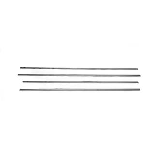 Ornamente Exterioare Geamuri Inox (4 buc) Toyota Corolla 2002-2007 foto 2