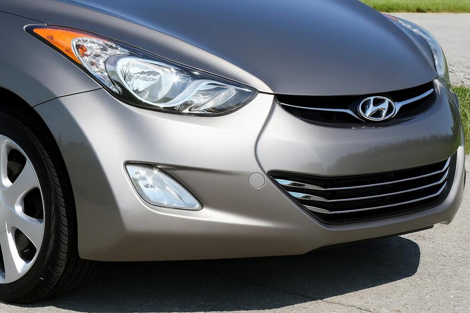 Hyundai Elantra (MD/UD) 2011-2015 Capace grila (3 buc, inox) Image