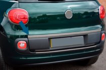 Fiat 500/500L 2013-2022 Ornament portbagaj inox OmsaLine - Otel Inoxidabil Italian foto 3
