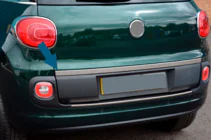 Fiat 500/500L 2013-2022 Ornament portbagaj inox foto 3