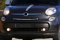 Fiat 500/500L 2013-2022 Banda capota (inox) foto 6