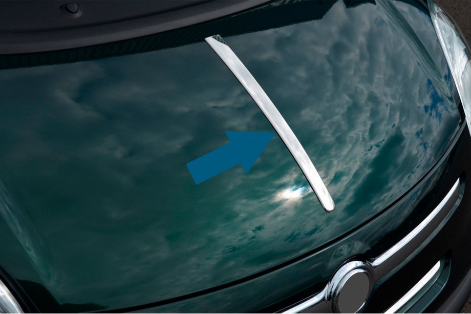 Fiat 500/500L 2013-2022 Banda capota (inox) Image