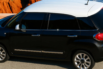 Fiat 500/500L 2013-2022 Ornamente geamuri (6 buc, inox) foto 9