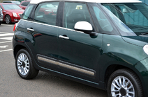 Fiat 500/500L 2013-2022 Ornamente geamuri (6 buc, inox) foto 3