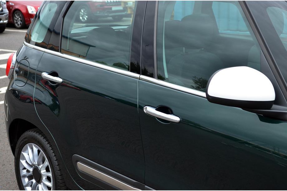 Fiat 500/500L 2013-2022 Ornamente geamuri (6 buc, inox) Image