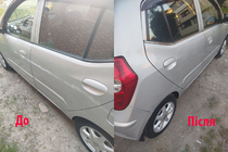 Hyundai I-10 2008-2013 Ornamente geamuri inox (6 buc) foto 3