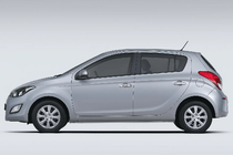 Hyundai I-20 2012-2014 Capace Manere Cromate (4 buc, Otel Inoxidabil) foto 1