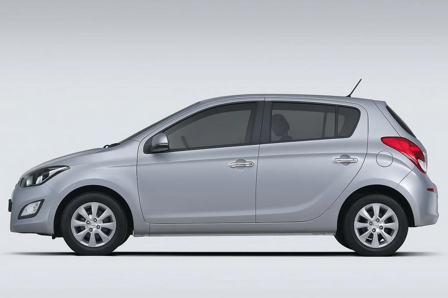 Hyundai I-20 2012-2014 Capace Manere Cromate (4 buc, Otel Inoxidabil) Image
