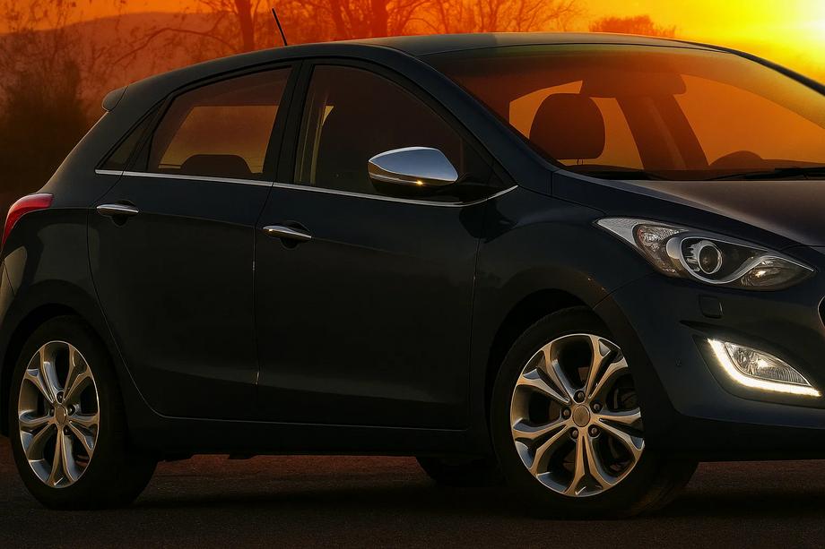 Hyundai I-30 2012-2017 Ornament Geam Lateral (HB, Inox) Foto 1