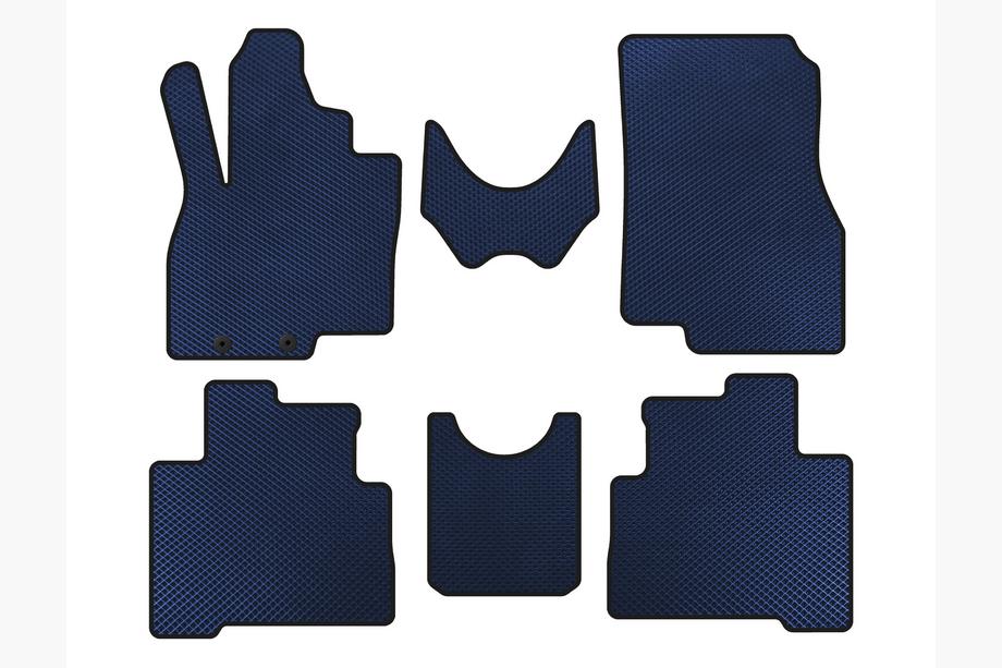 Mitsubishi Grandis 2003-2011 Covorase EVA (2 Randuri, Albastru) Image