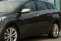 Hyundai I-30 2012-2017 Molding geamuri laterale (SW, inox) foto 1