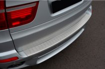 BMW X5 E70 2007-2013 Protectie bara spate OmsaLine (inox) foto 2