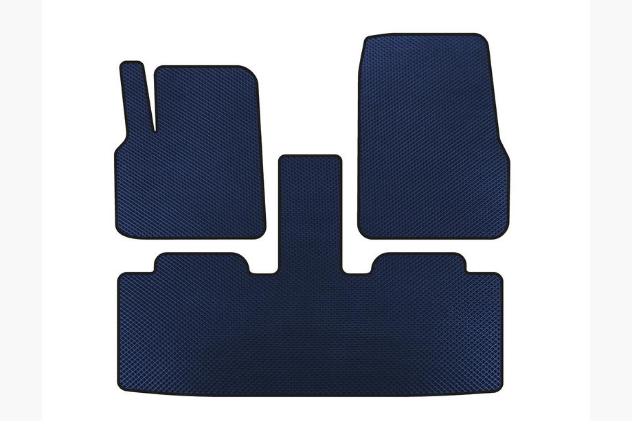 Renault Espace 2002-2014 Covorase EVA (2 Randuri, 7 Locuri, Albastru) Image