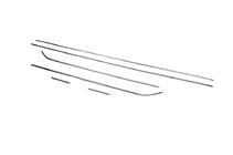 Seat Leon 2013-2020 Ornamente geamuri laterale inox (3 usi, 6 buc) foto 3
